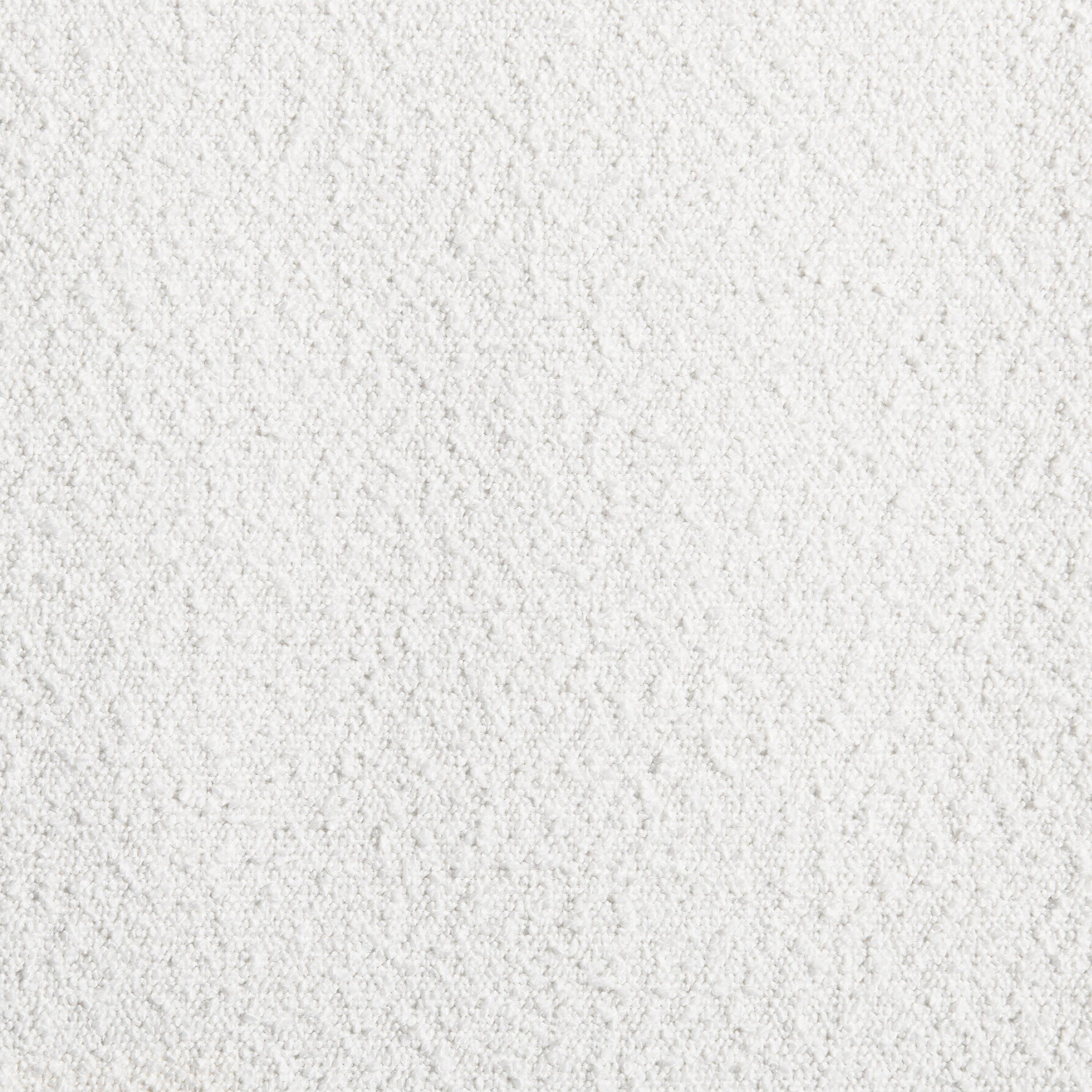 Alt View 4. CorLiving - Jasmine Boucle Fabric Upholstered Plush Cushioned Glider Swivel Manual Indoor Recliner - White.