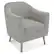 Front. Simpli Home - Thorne Accent Chair - Classic Grey.