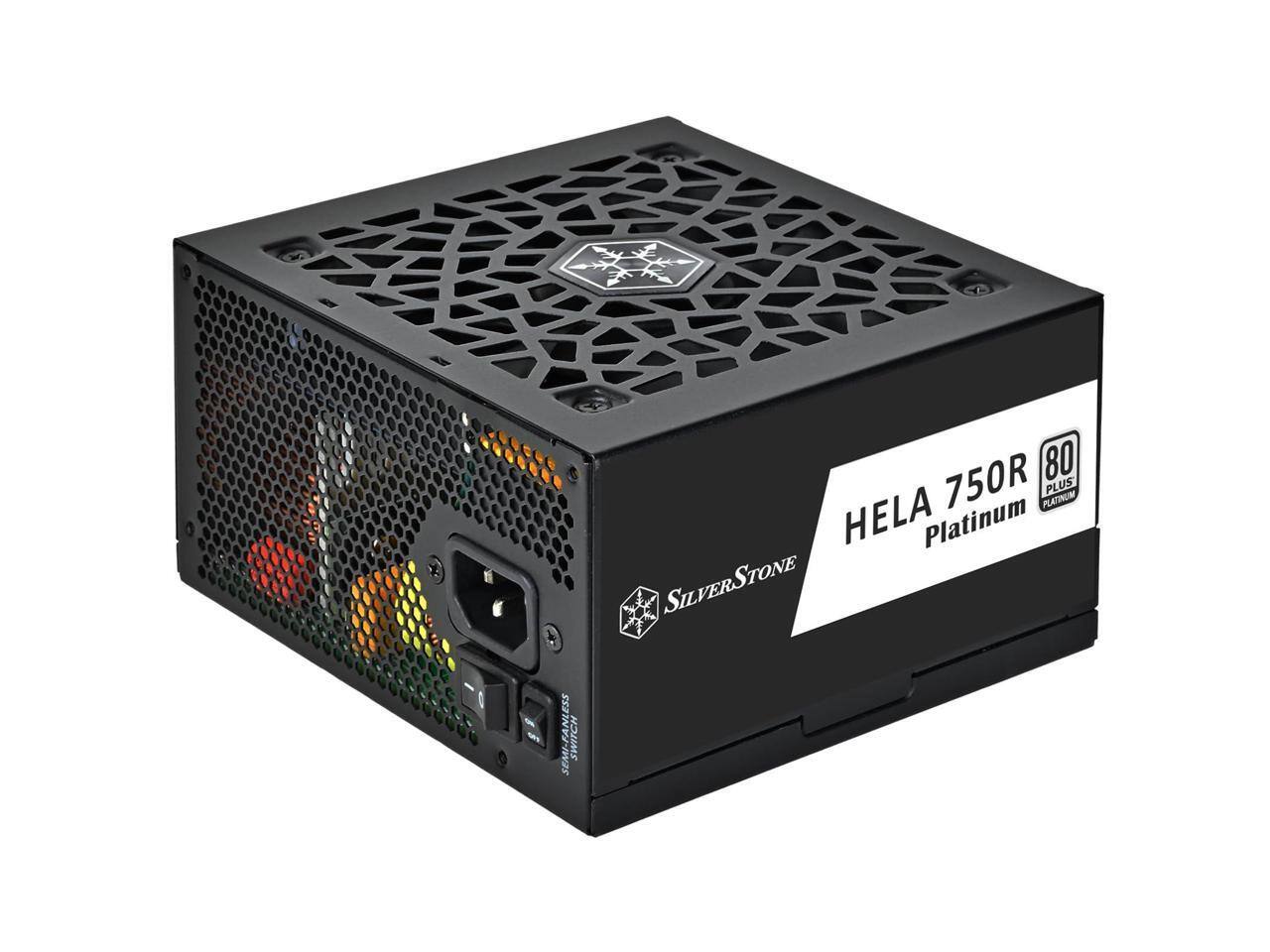 SEMI-FANLESS SWITCH 750R 80 PLUS PLATINUM HE LA Platinum SILVERSTONE