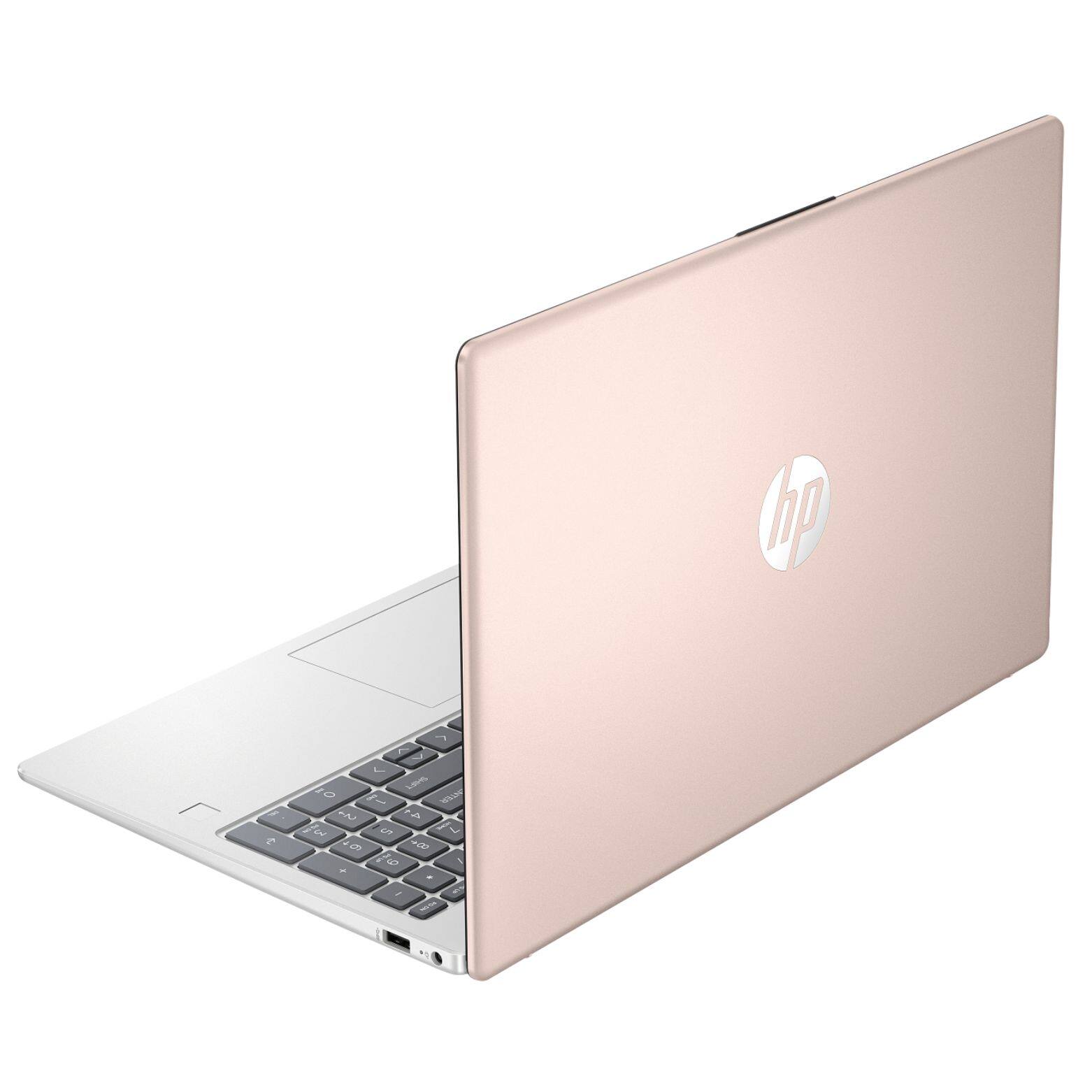 Alt View 2. HP - 15t-fd000 15.6” Intel i7-1355U 1.70 GHz up to 5.0 GHz 8GB DDR4 256GB PCIe NVMe M.2 SSD Intel Graphics Windows 11 Home - Rose Gold.