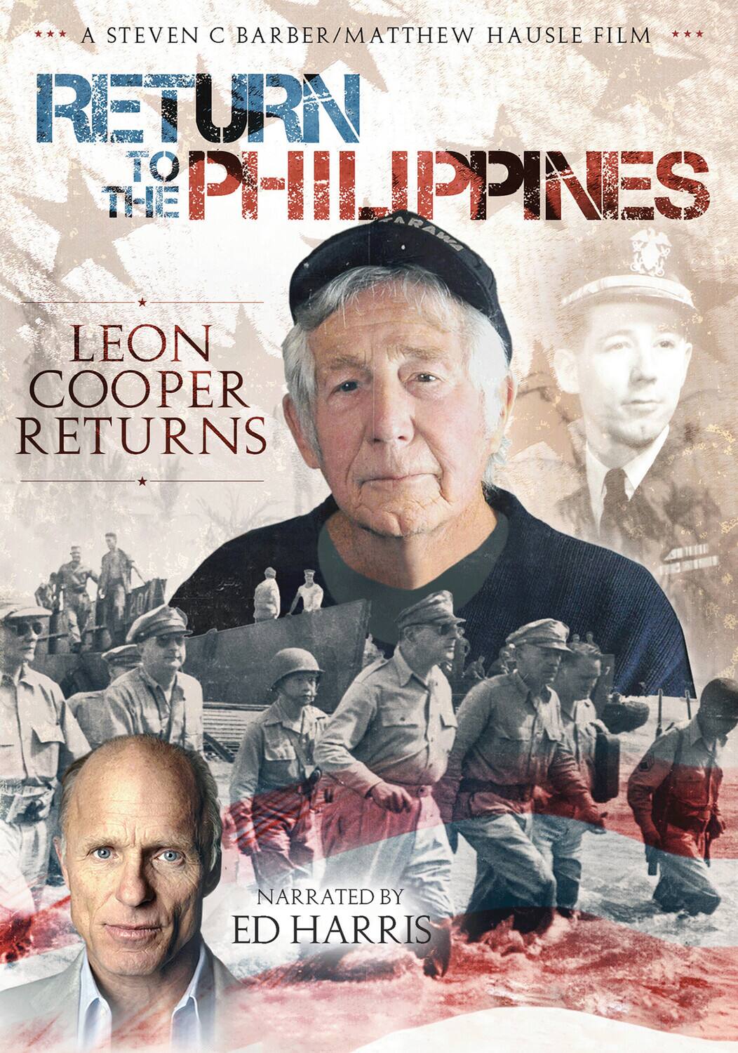 Front. Return to the Philippines: Leon Cooper   - DVD.
