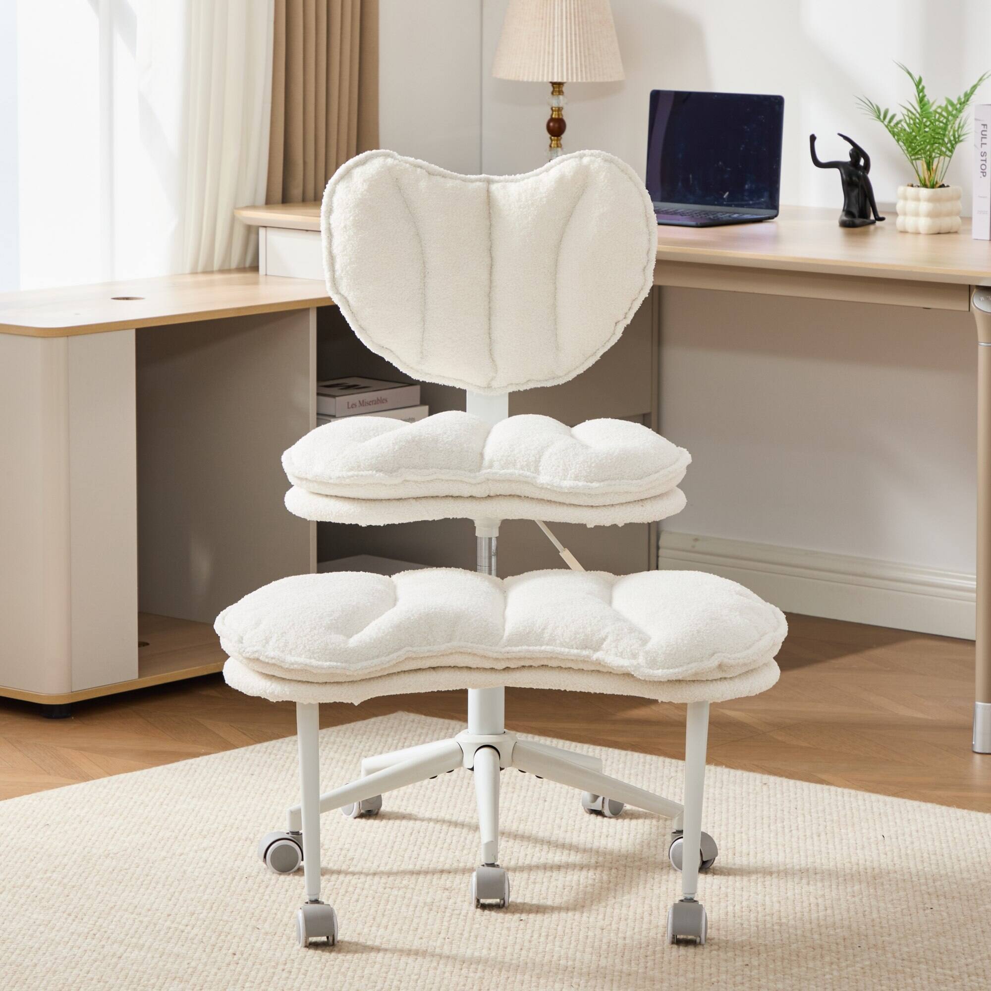 MERAVOM ADHD Meditation Chair, Cross Legged Home Office Desk Chair ...