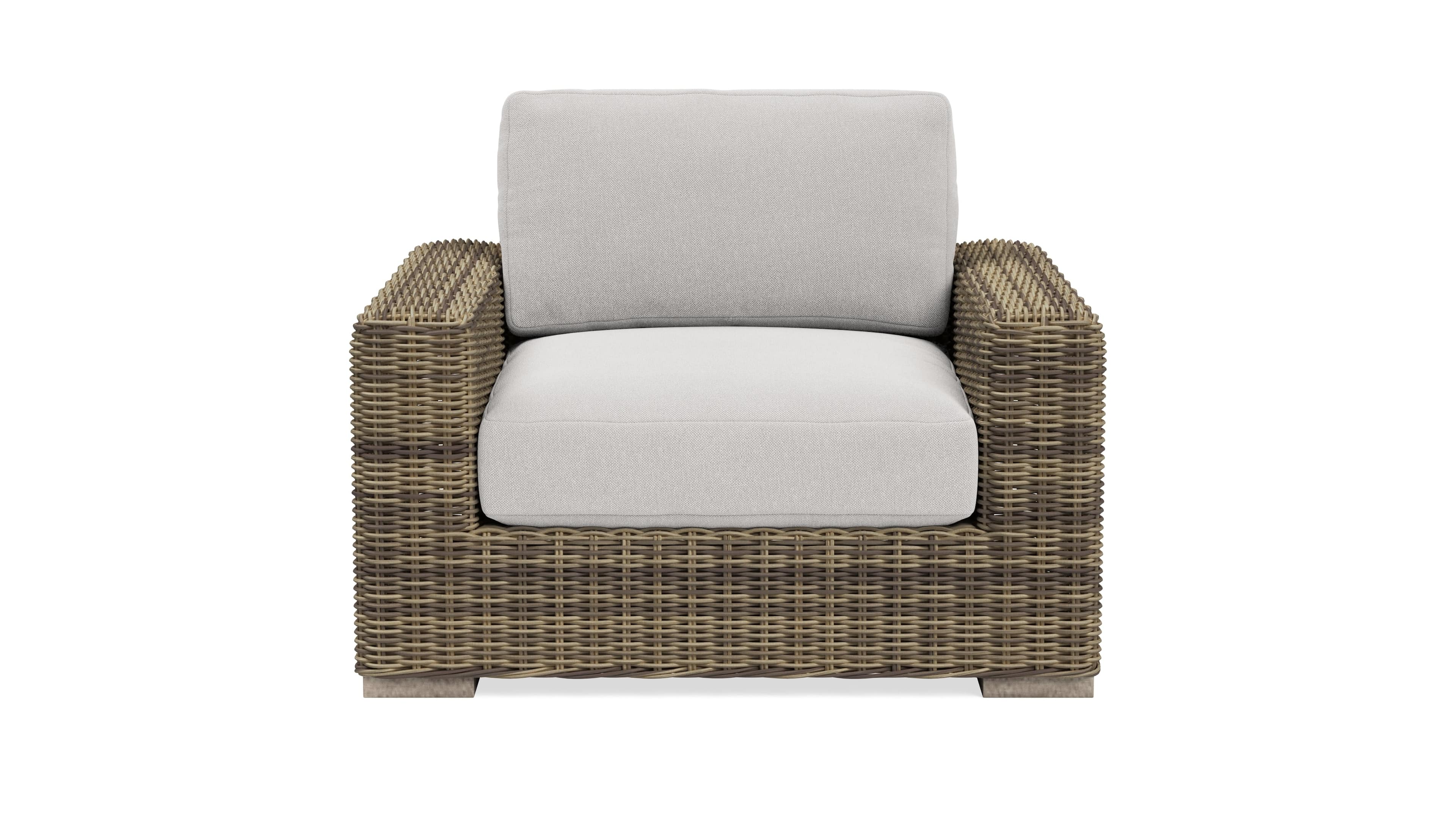 Yardbird® - Ludlow Fixed Chair - Cloud - Front_Zoom