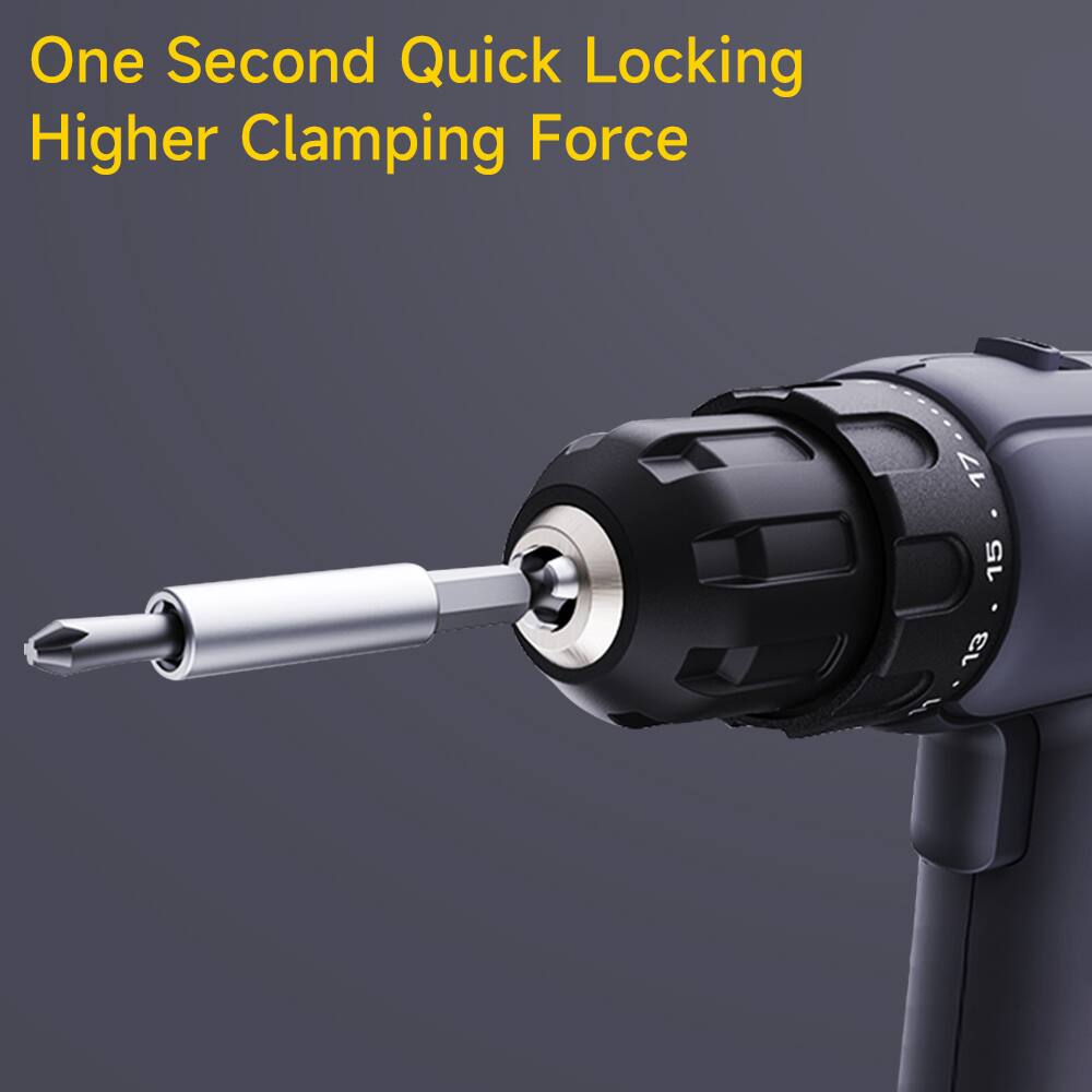 One Second Quick Locking  
Higher Clamping Force  

17  
15  
13