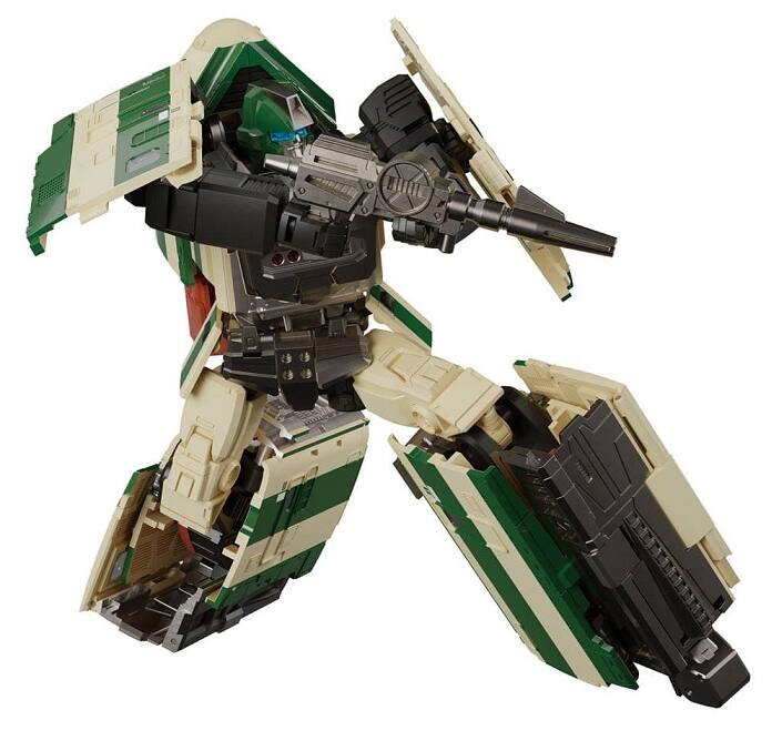 Alt View 6. Transformers - MPG-03 Trainbot Yukikaze Raiden Combiner | Transformers Masterpiece G.