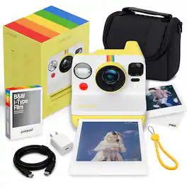 Polaroid - Now Generation 3 i-Type Instant Camera Yelllow + More - Yellow