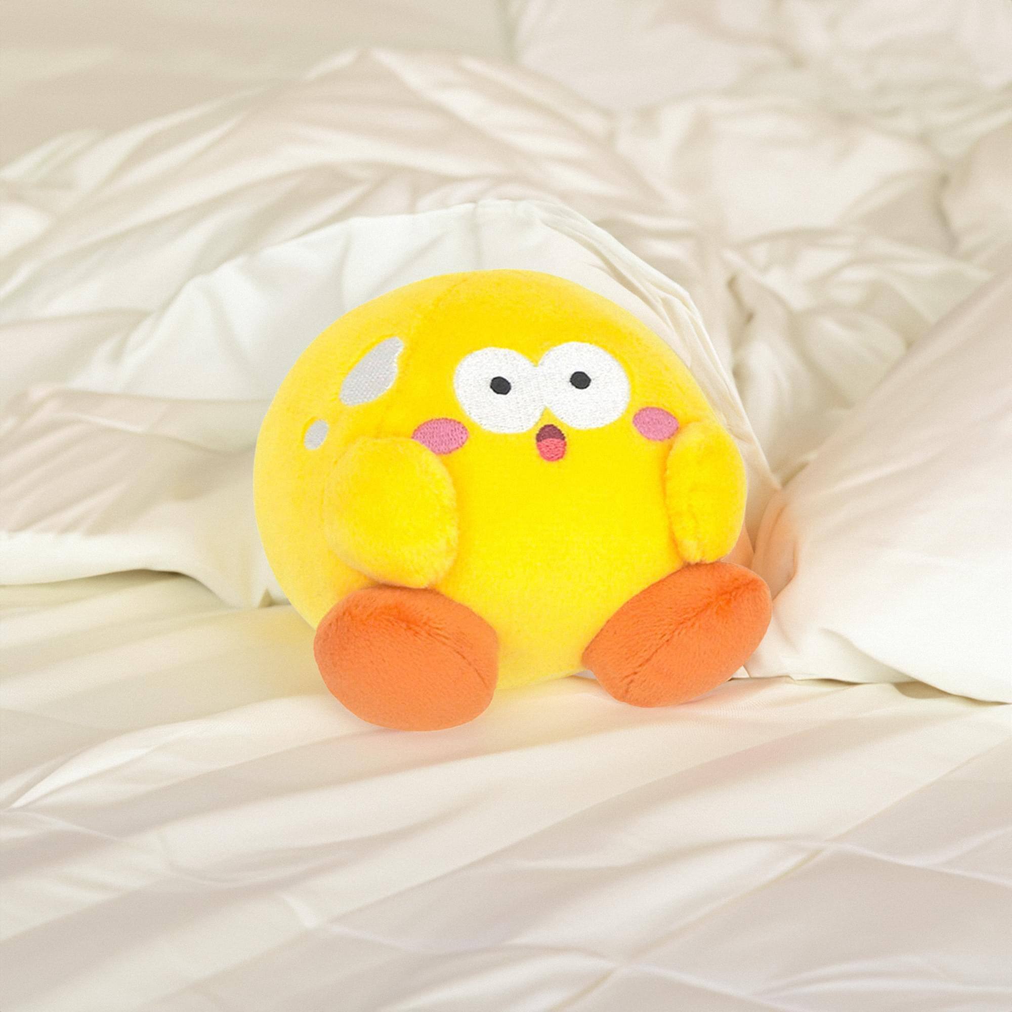 Alt View 3. Little Buddy - Kirby Keeby 4 Inch Collector Plush - Yellow.