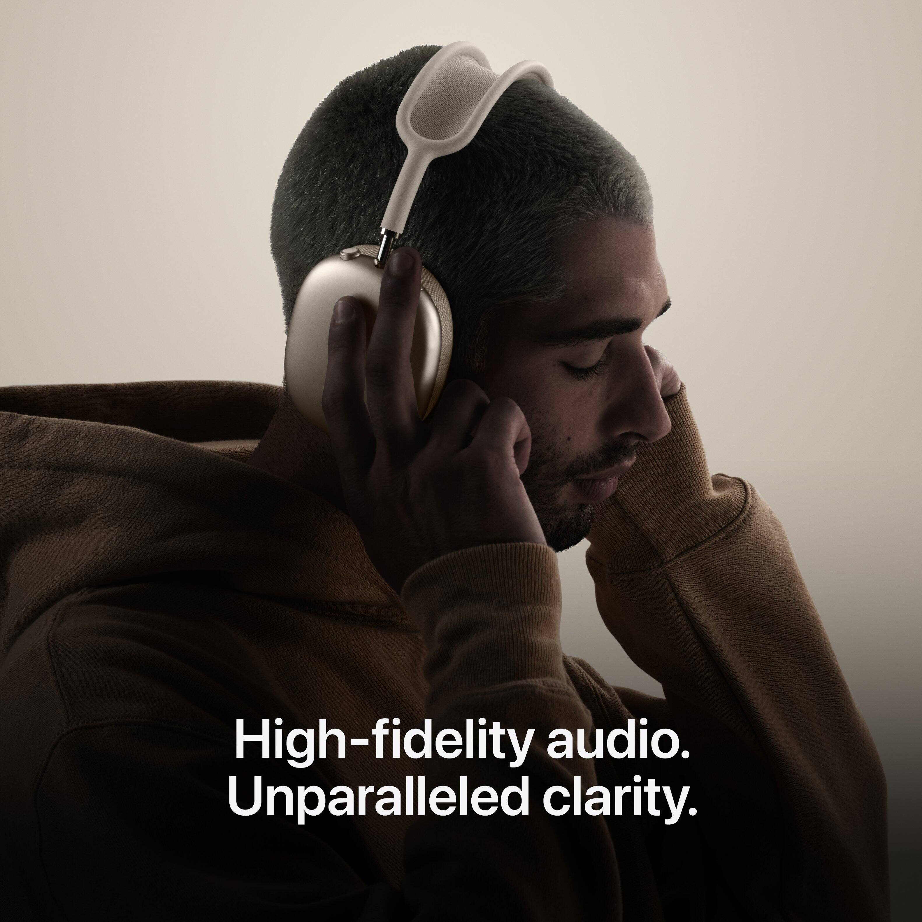 High-fidelity audio. Unparalleled clarity.