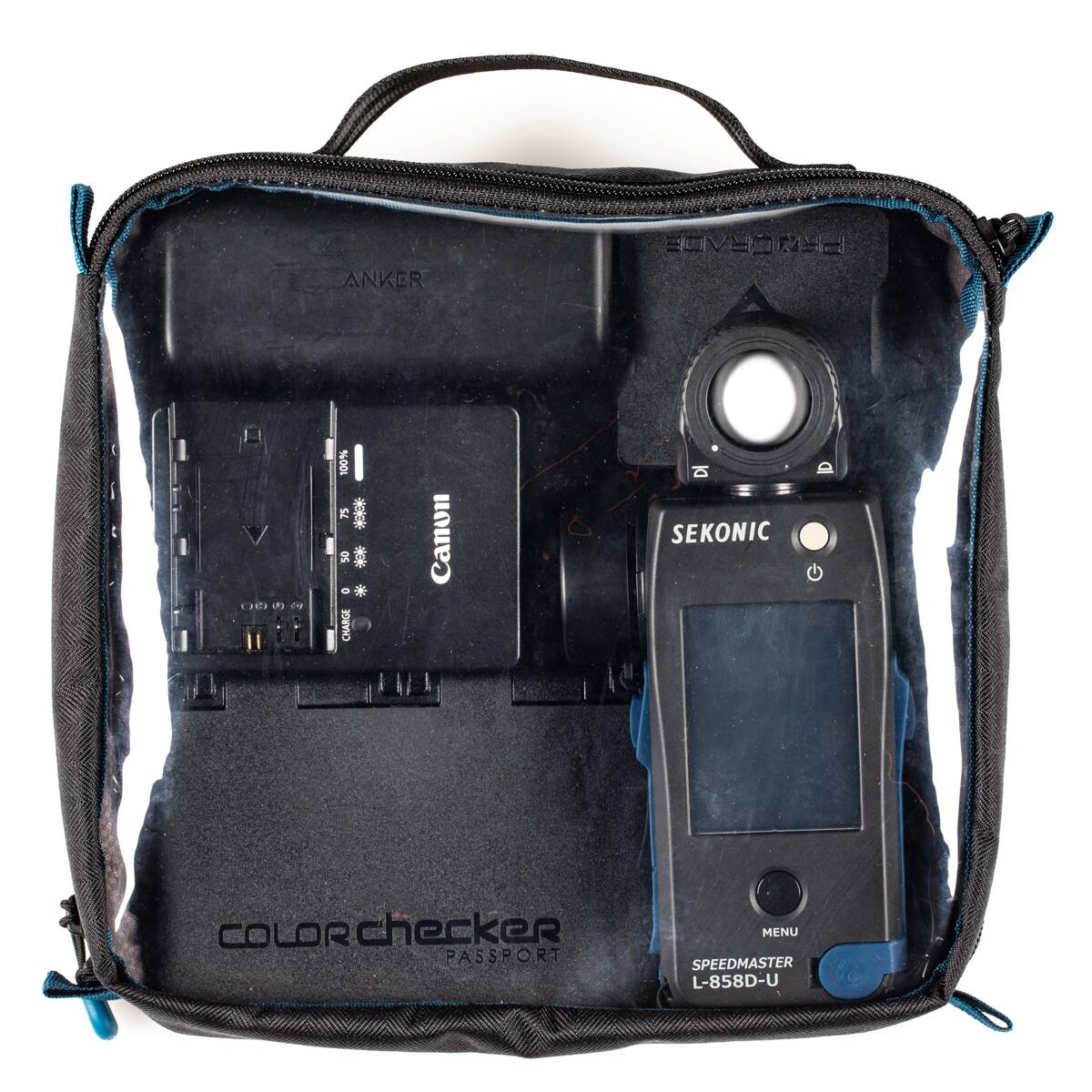 ANKER  
C  
1  
100%  
r  
CHARGE  
Canon  
SEKONIC  
COLOR  
Checker  
PASSPORT  
MENU  
SPEEDMASTER  
L-858D-U