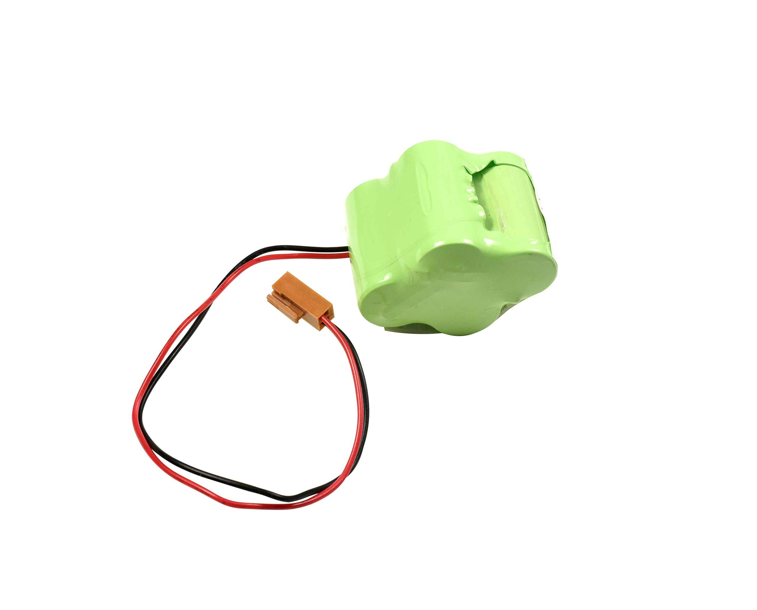Back. HQRP - 3-Pack 6 V 3000 mAh Lithium Battery for Panasonic BR-2/3AGCT4A and FANUC A98L-0031-0025 CNC PLC.