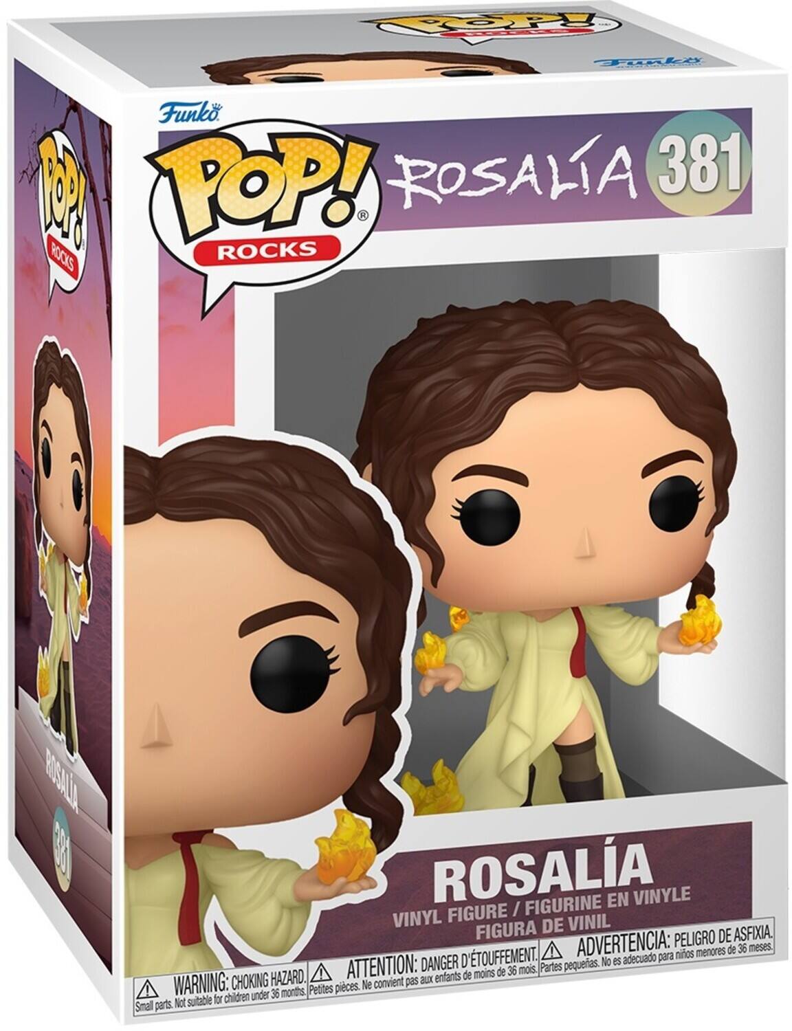 TOP Tonke Funko B POP! ROSALIA 381 H ROCKS ROCKS ROSALIA 96 ROSALA FIGURINE EN VINYLE FIGURE / VINYL DE VINIL FIGURA PELIGRO DE ASFIXIA. TOUFFEMENT. ADVERTENCIA: para nios menores de 36 meses. DANGER D pequeias. No es adecuado HAZARD. ATTENTION: aux enfants de moins de 36 mois, Partes WARNING: CHOKING Petites pieces. Ne convient pas children under 36 months Not suitable for Small parts.