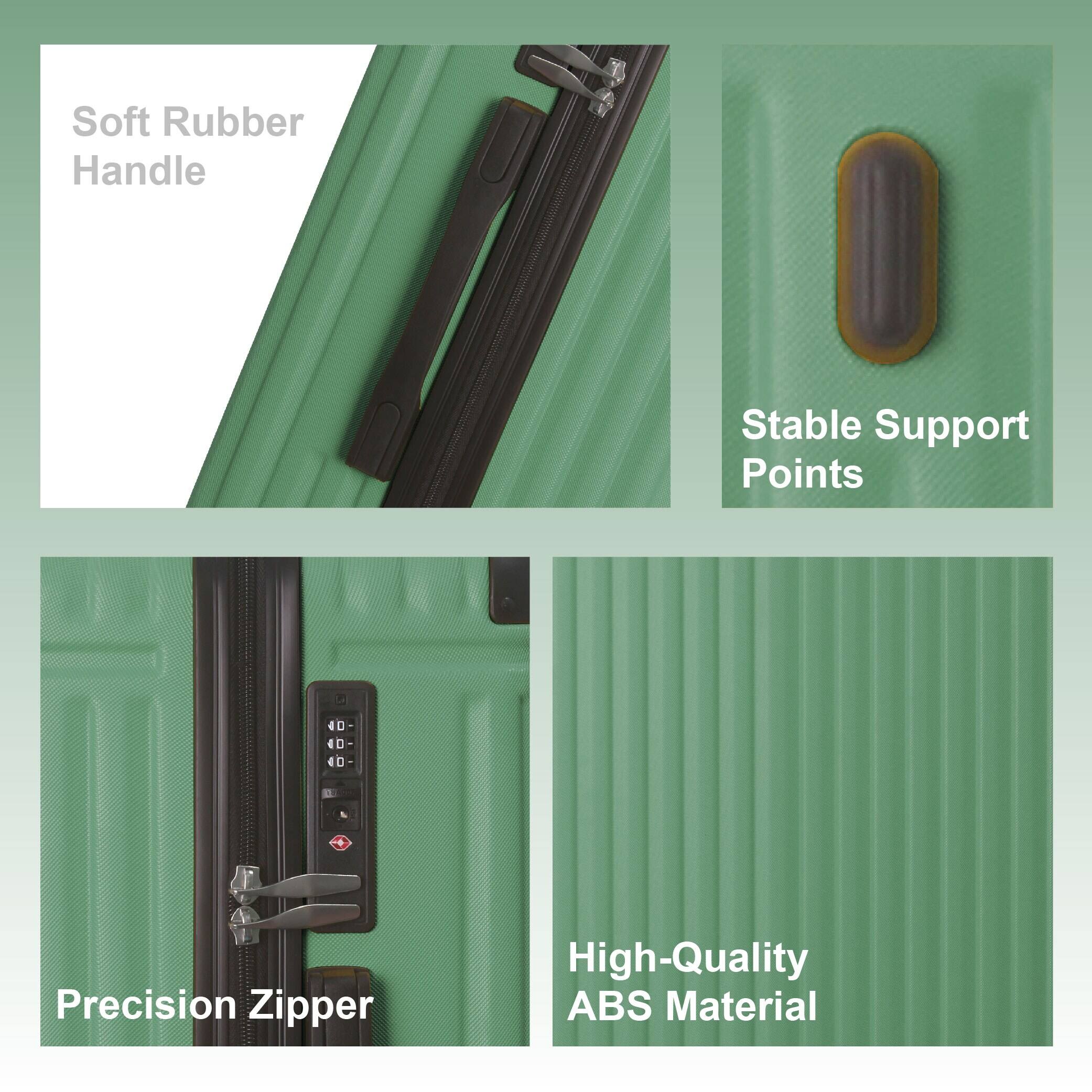 - Soft Rubber Handle
- Stable Support Points
- Precision Zipper
- High-Quality ABS Material