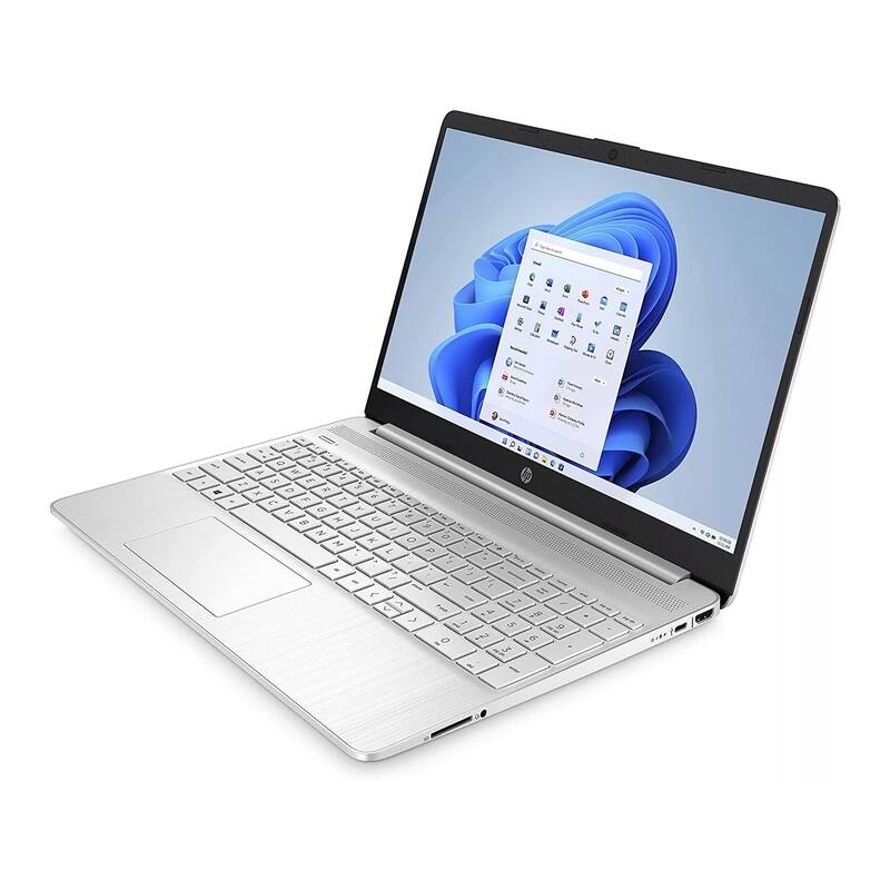 Alt View 1. HP - HP 15.6" FHD Laptop,AMD Ryzen 3 3250U,16GB RAM,512GB SSD,AMD Radeon Graphics,Win 10,Silver - Silver.