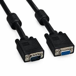 Sanoxy - 75ft SVGA HD15 M/F Monitor Extension Cable with Ferrites - Multi