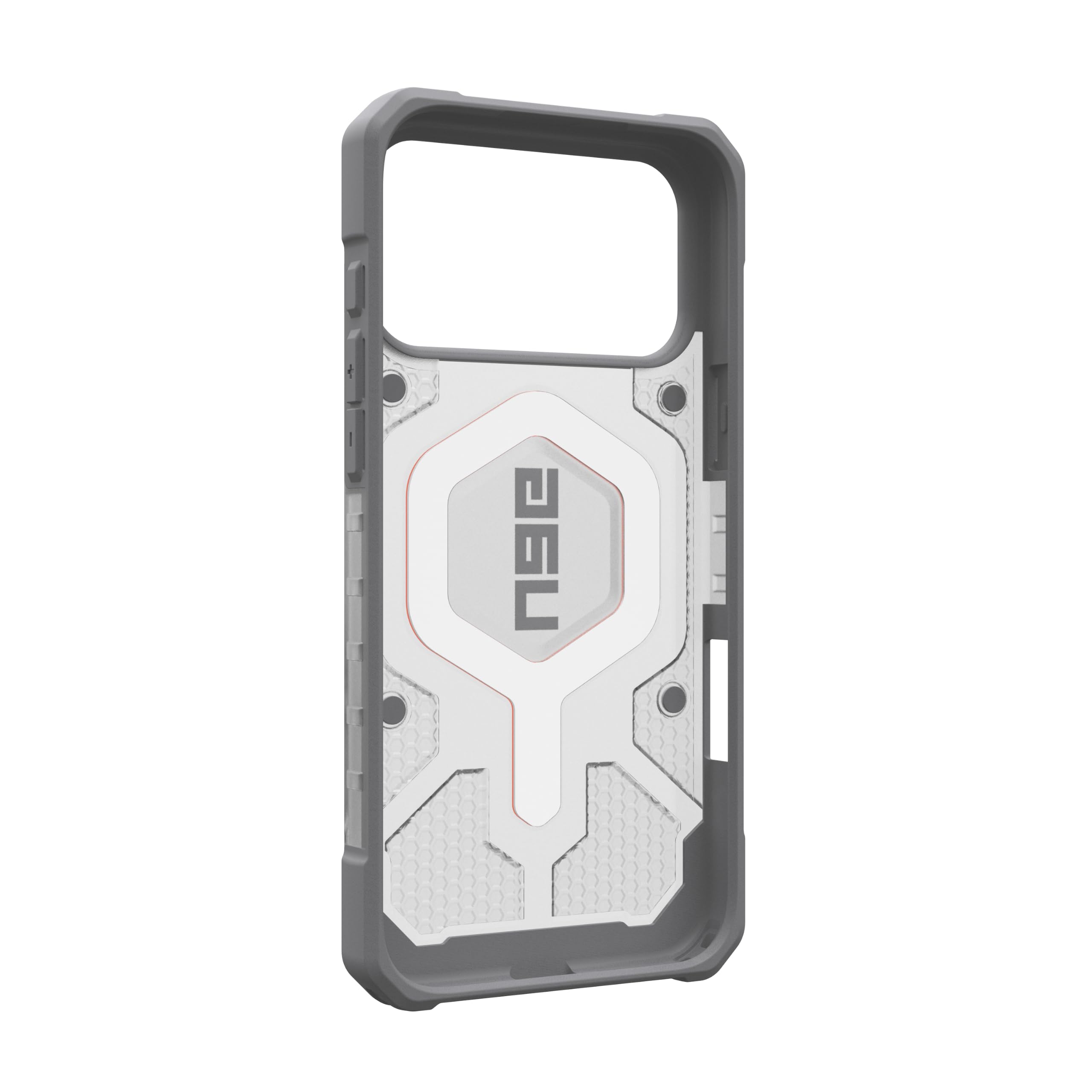 Alt View 5. UAG - iPhone 18 Pro Max Case/17 Pro Max Case with Glow-in-the-Dark MagSafe Magnet + Adjustable Wrist Lanyard Bundle - Safety Orange.