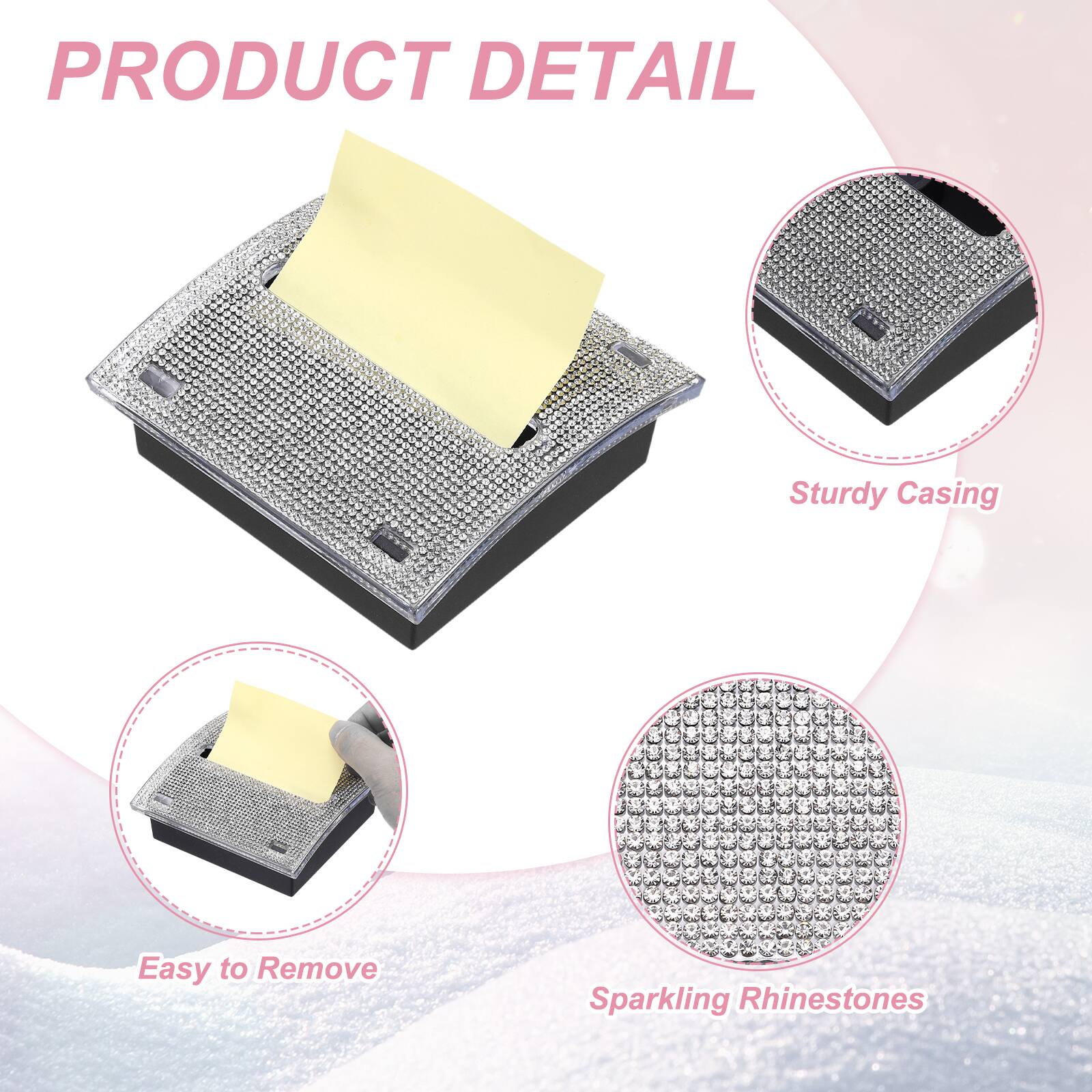 PRODUCT DETAIL

- Sturdy Casing
- Easy to Remove
- Sparkling Rhinestones