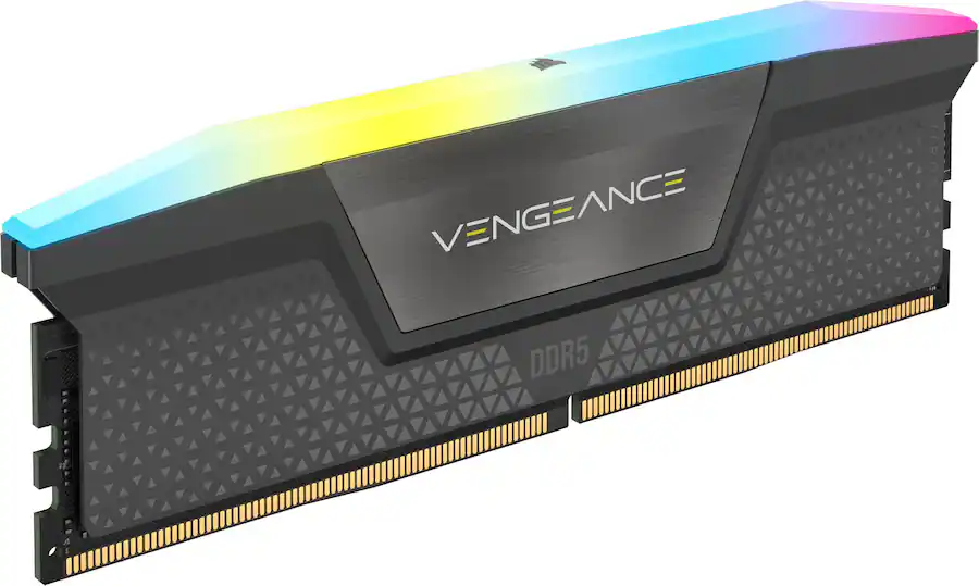 CORSAIR VENGEANCE RGB 32GB (2x16GB) DDR5 6400MHz C32 AMD EXPO CORSAIR VENGEANCE RGB 32GB (2x16GB) DDR5 6400MHz C32 AMD EXPO
