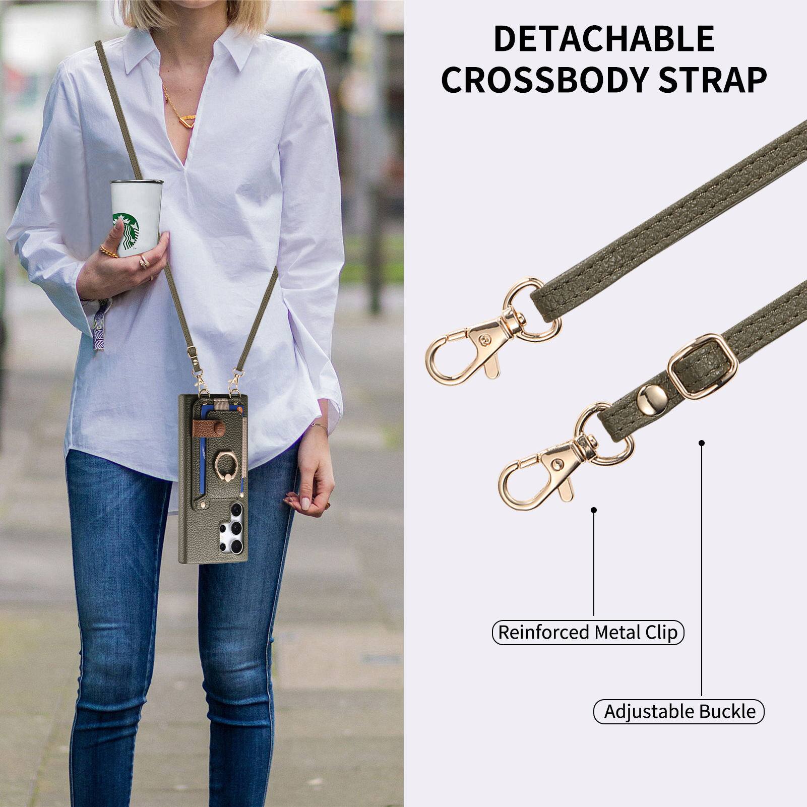 DETACHABLE CROSSBODY STRAP

Reinforced Metal Clip
Adjustable Buckle