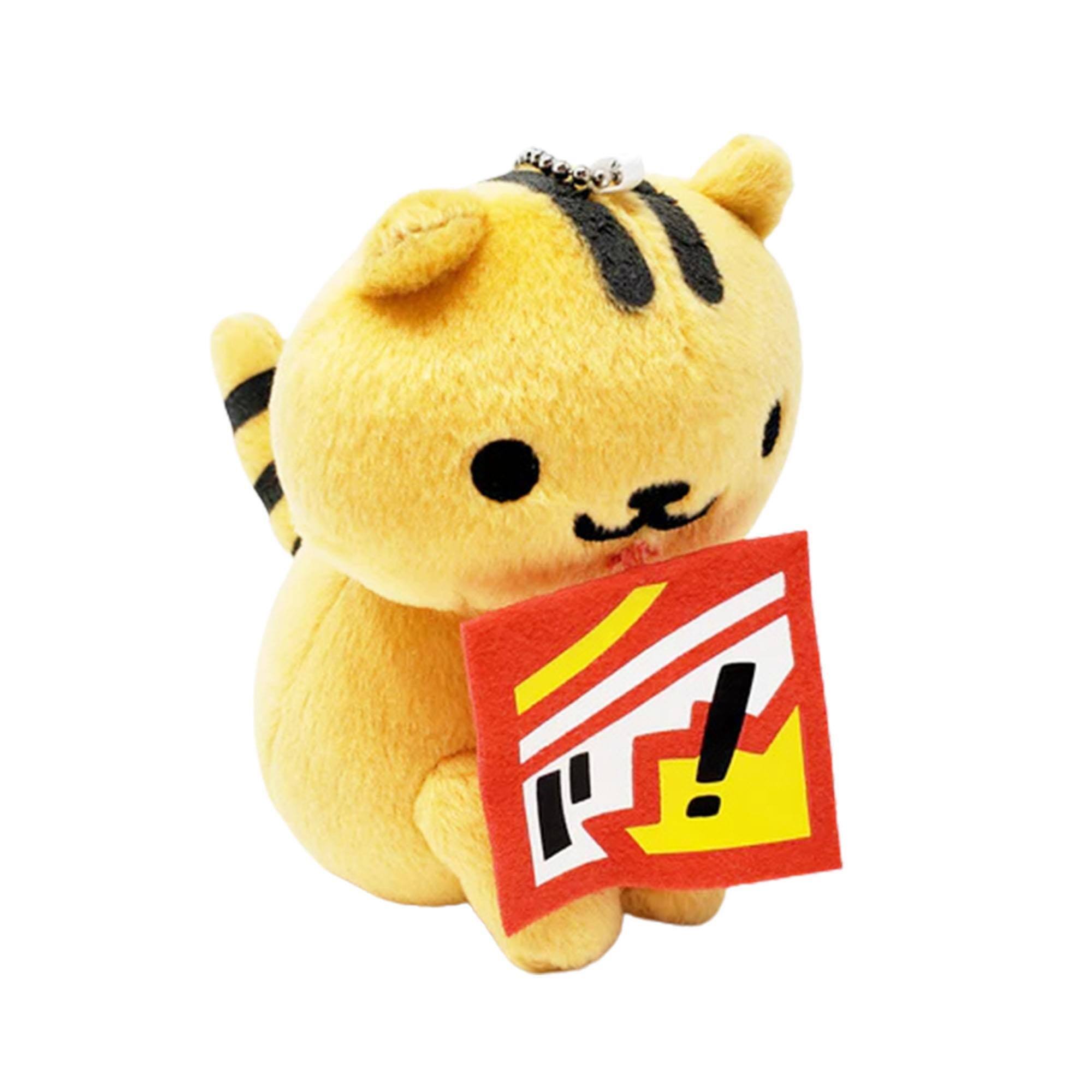 Alt View 10. Little Buddy - Neko Atsume: Kitty Collector 6" Plush: Bolt - Multi-Color.