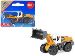 Liebherr 576 Wheel Loader Top Diecast Model by Siku - Yellow with White