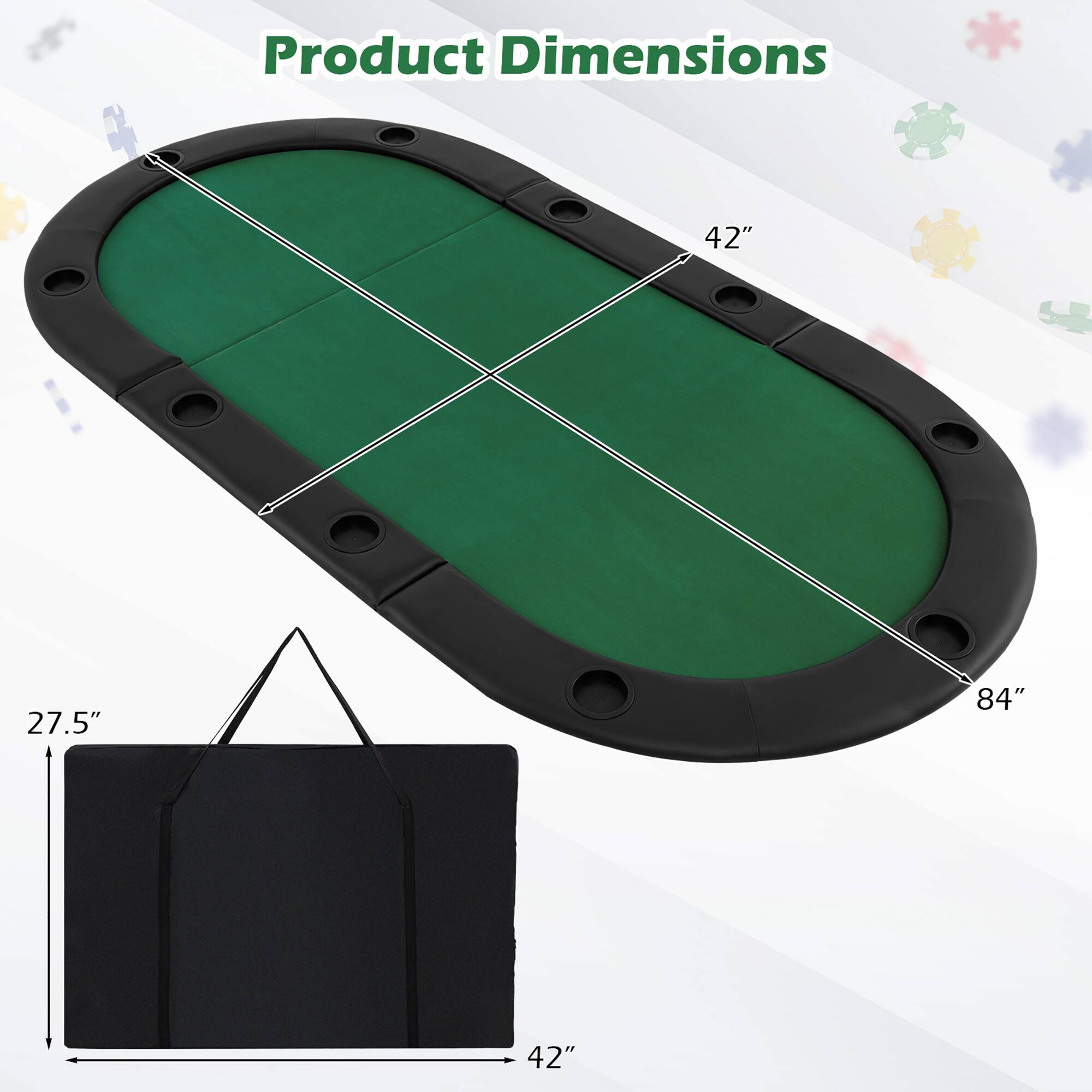 Product Dimensions: 42" x 27.5" x 84"