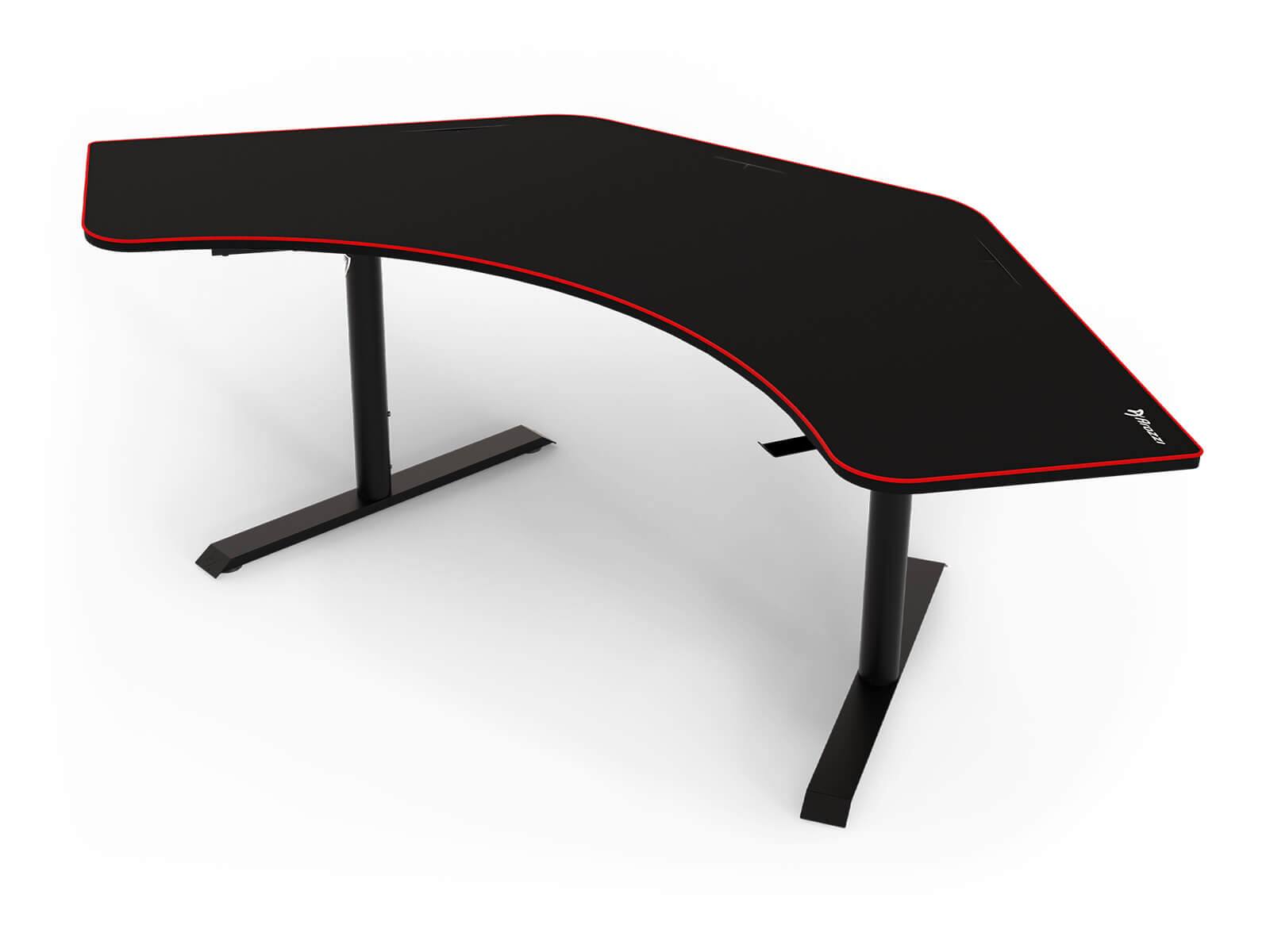Left. Arozzi - Arena Angelo Gaming Desk - Black.
