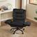 Alt View 1. Bestier - Office Cross-Legged Chair with Ergonomic Headrest, Flip-up Armrest & Adjustable Backrset for Home Office - Black.