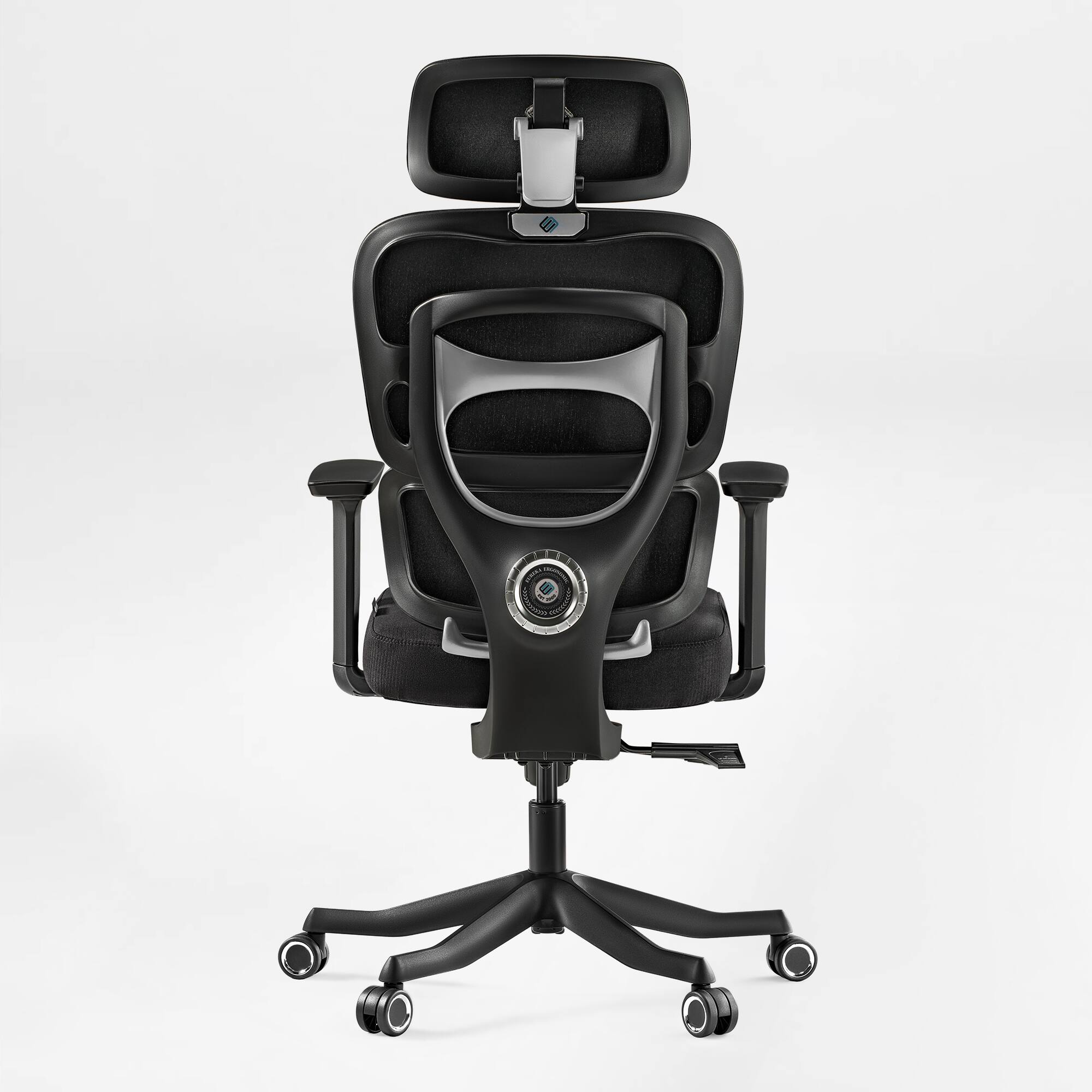 Left. Eureka Ergonomic - Ergonomic Gaming Chair with Adjustable Lumbar Support - Grey.