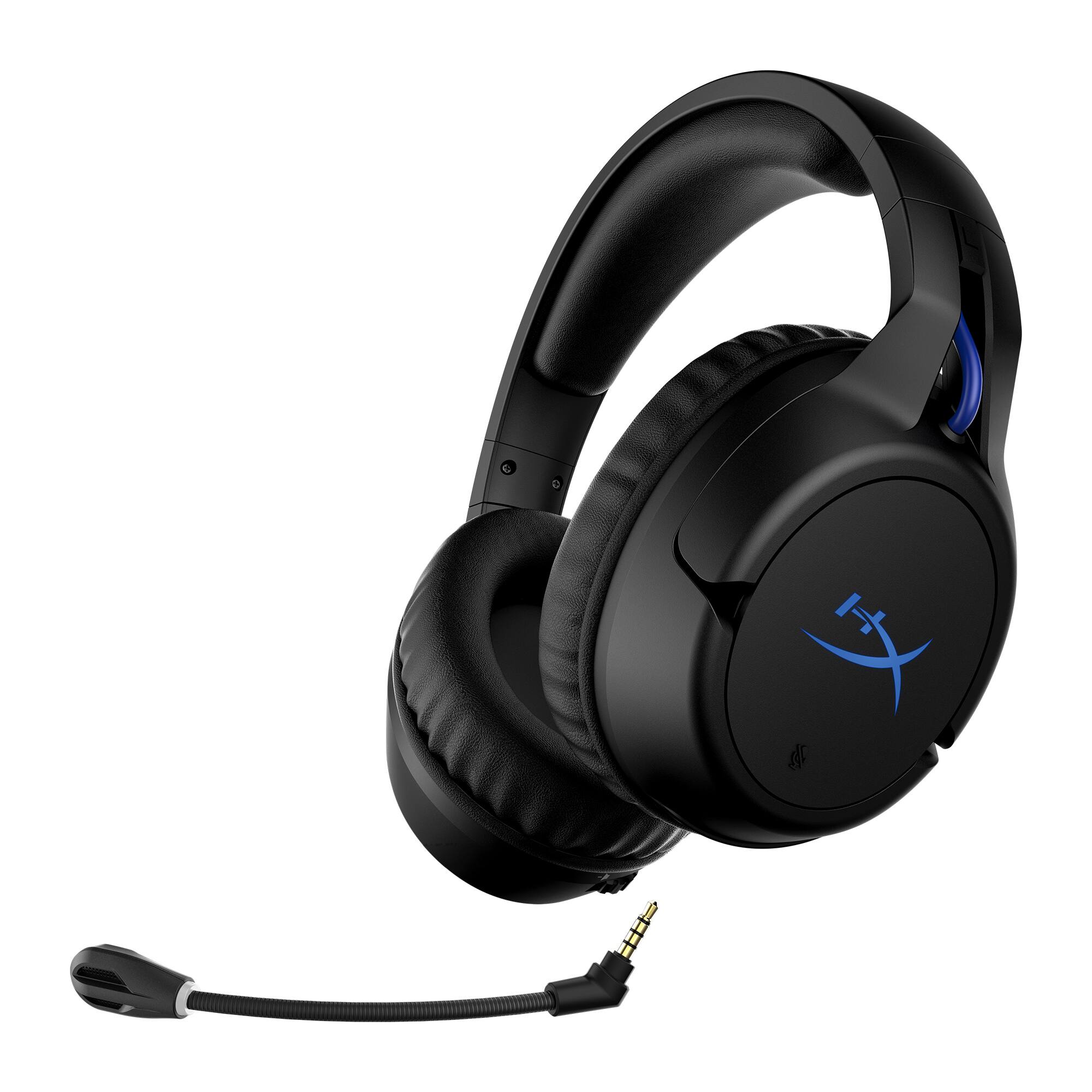 Alt View 1. HyperX - HyperX Cloud Flight - Wireless Gaming Headset for PC, laptop, PS5, and PS4 - Black - BLACK.