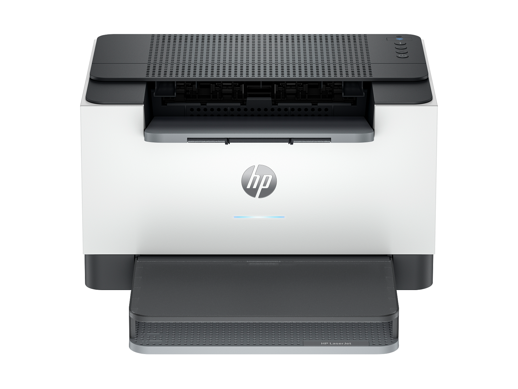 Front. HP - HP LaserJet M207dw Laser Printer, Black And White Mobile Up to 20,000 - Black.