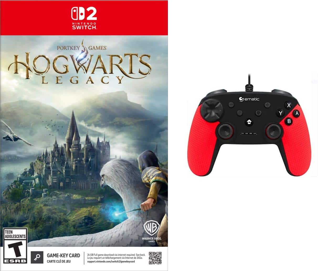 Hogwarts Legacy - Nintendo Switch 2 Bundle with Controller Bran NEW Ship fast! - Nintendo Switch 2
