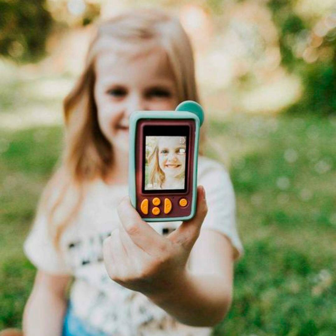 Alt View 17. Kidamento - Model C Digital Camera for Children - Green.