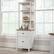 Alt View 11. Sauder - Cottage Road Storage Tower Cabinet w/File Drawers - White.