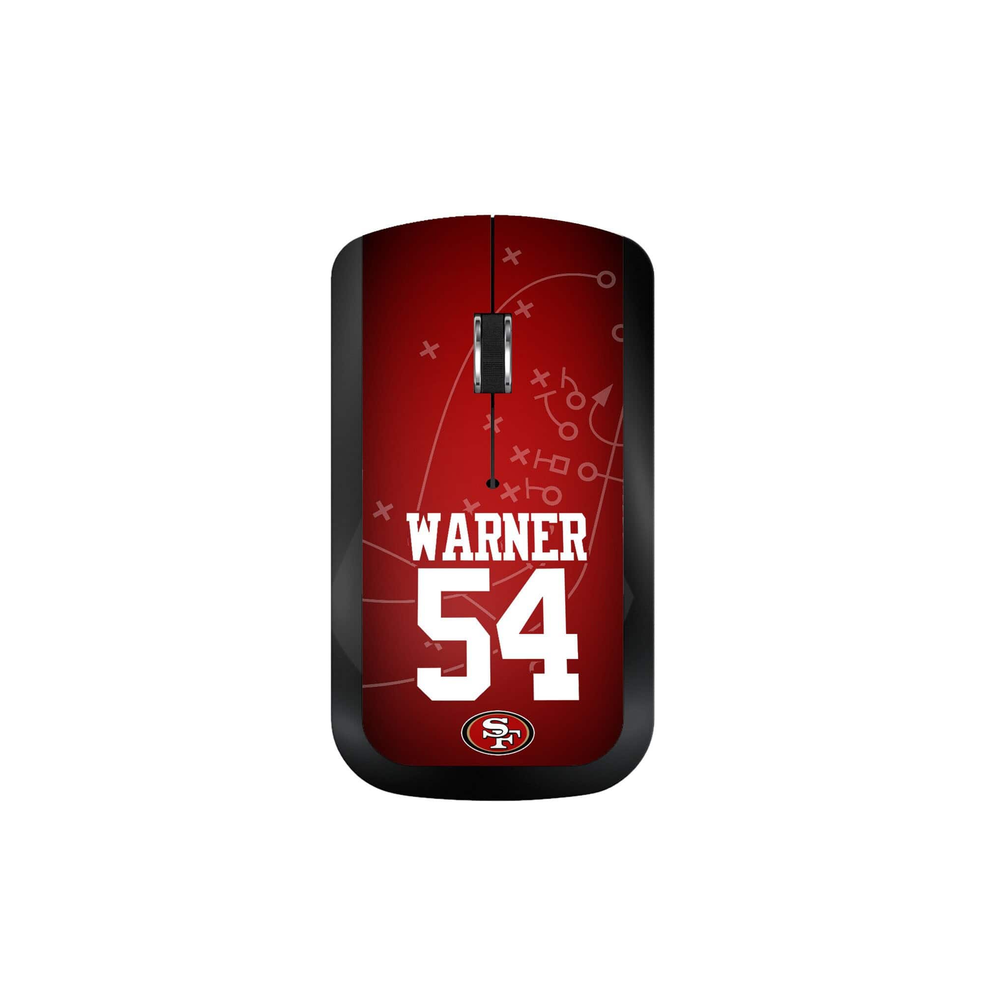 Keyscaper - Fred Warner San Francisco 49ers Wireless Mouse - Wireless - Black