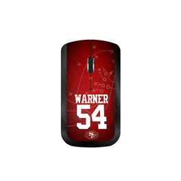 Keyscaper - Fred Warner San Francisco 49ers Wireless Mouse - Wireless - Black