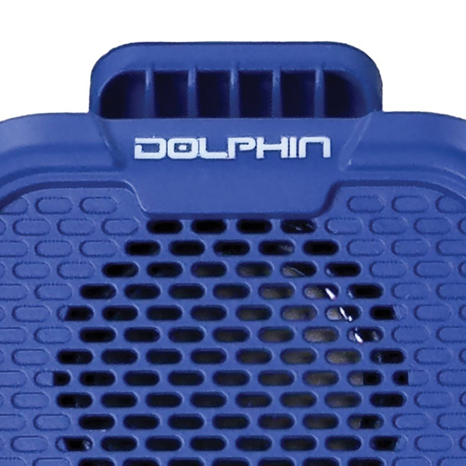 Back. Dolphin Audio - CLP-10 Portable Wearable Waterproof Bluetooth Speaker with Magnetic Clip - Blue.