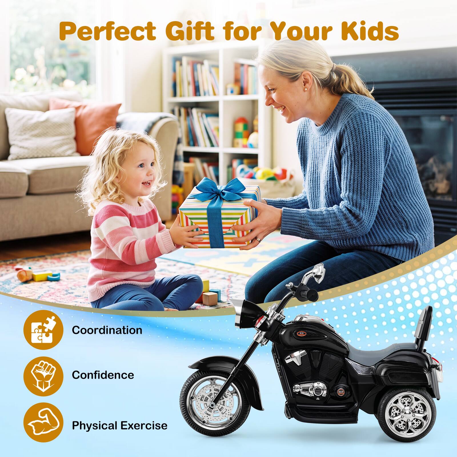 Perfect Gift for Your Kids

Coordination

Confidence

Physical Exercise