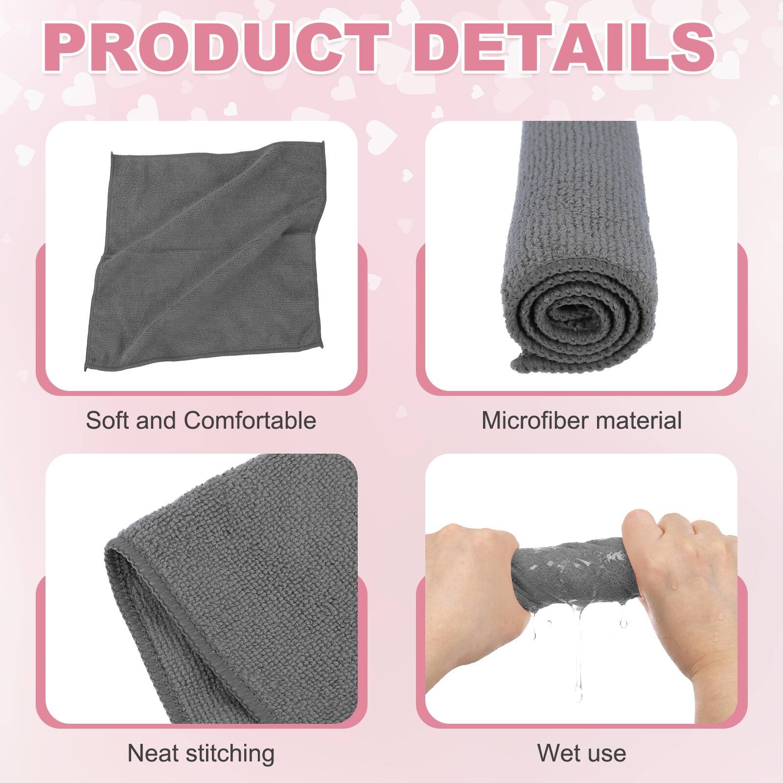 PRODUCT DETAILS

- Soft and Comfortable
- Microfiber material
- Neat stitching
- Wet use