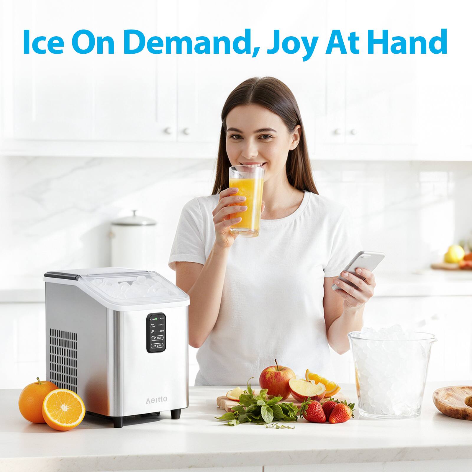 Ice On Demand, Joy At Hand

Aeitto