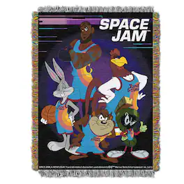 Northwest - Space Jam 2 48'' x 60'' Jam Ready Woven Blanket - Multicolor