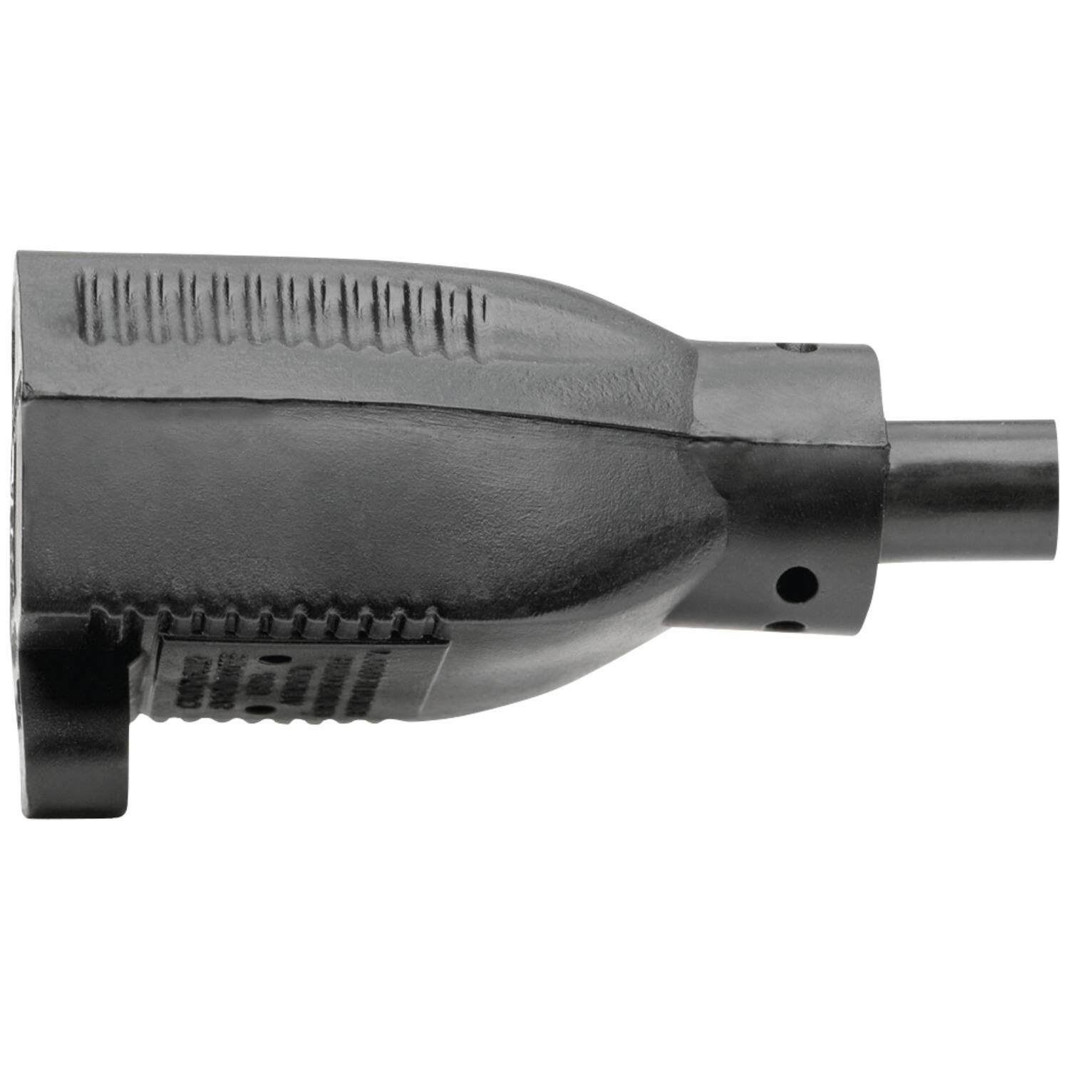 Angle. Tripp Lite - 14-AWG 15-Amp Heavy-Duty Power Extension Cord 6 Ft. - Black.