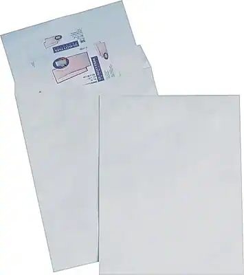 Front. Quality Park - Tyvek Jumbo Catalog Envelopes, 18" x 23", 25/Box - White.
