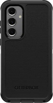 OtterBox - Galaxy S24 FE (Only) - Defender Series Case - Case Only - Rugged & Durable - with Port Protection - Black