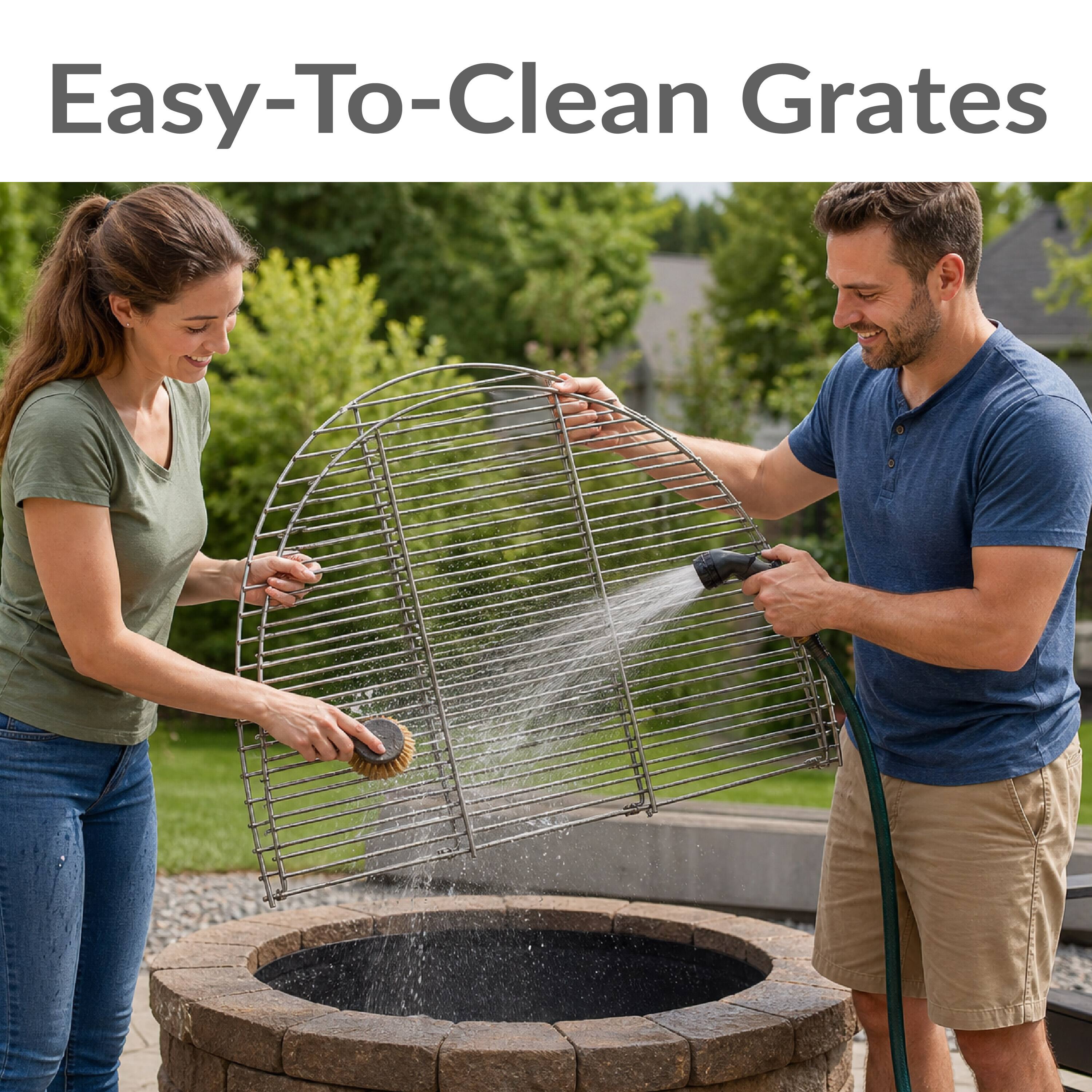 Easy-To-Clean Grates