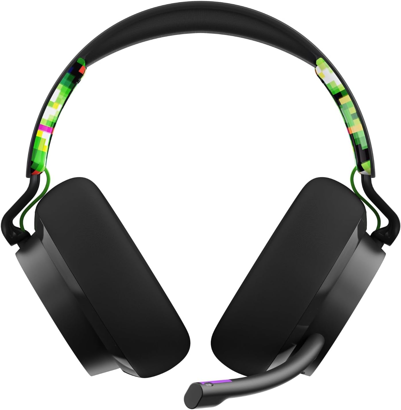 Angle. Skullcandy - SLYR Pro Wired Gaming Headset, Mic, Lightweight, Soft Ear Cushions, Mute and Volume Control, PC, Xbox, PlayStation - Green.