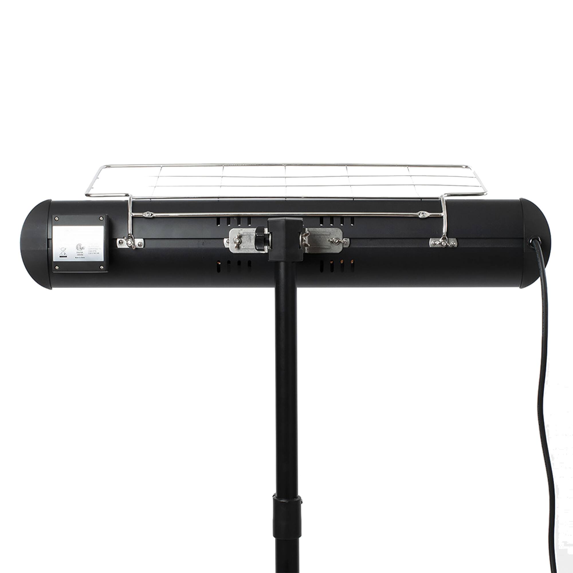 Alt View 10. Sengoku - Sengoku HeatMate Weatherproof Graphite Patio Heater with Stand and Remote, Black - Black.