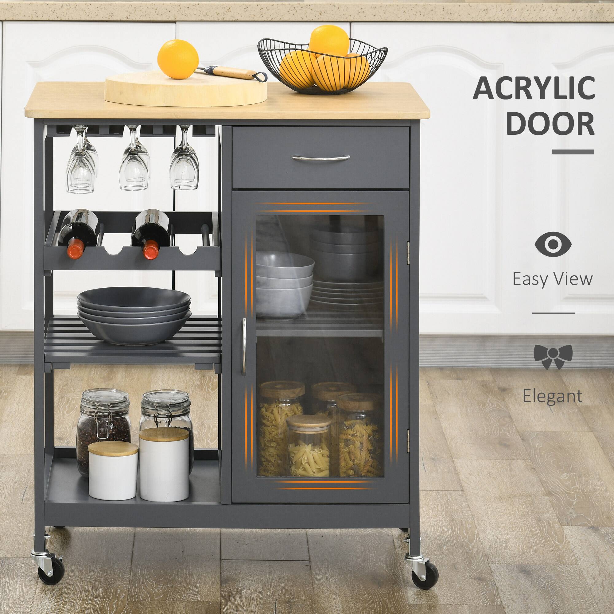 ACRYLIC DOOR  
Easy View  
Elegant