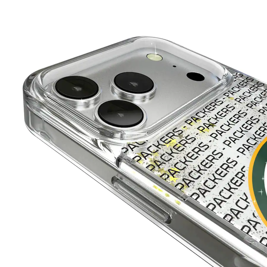 Iphone Text Format Keyscaper NFL Green Bay Packers iPhone Text Backdrop Design Glitter ...