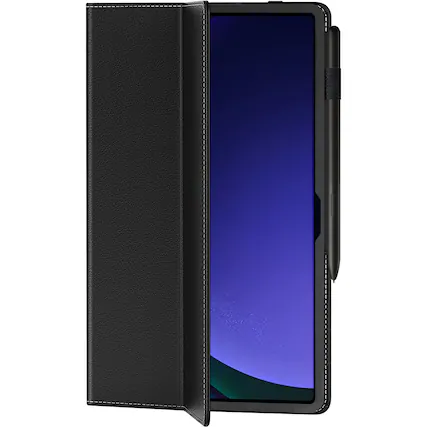 Front. SaharaCase - Venture Series Folio Case for Samsung Galaxy Tab S10 Lite (2025), Tab S10 FE, Tab S9 and Tab S9 FE - Black.