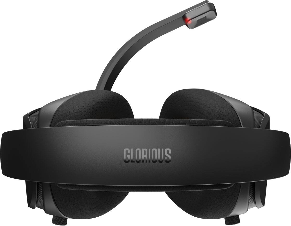 Alt View 20. Glorious - GHS Wireless InfinitePlay 2.4/Bluetooth Over-Ear Wireless Gaming Headset + Base Station for PC, PS5, PS4 and Switch - Black.